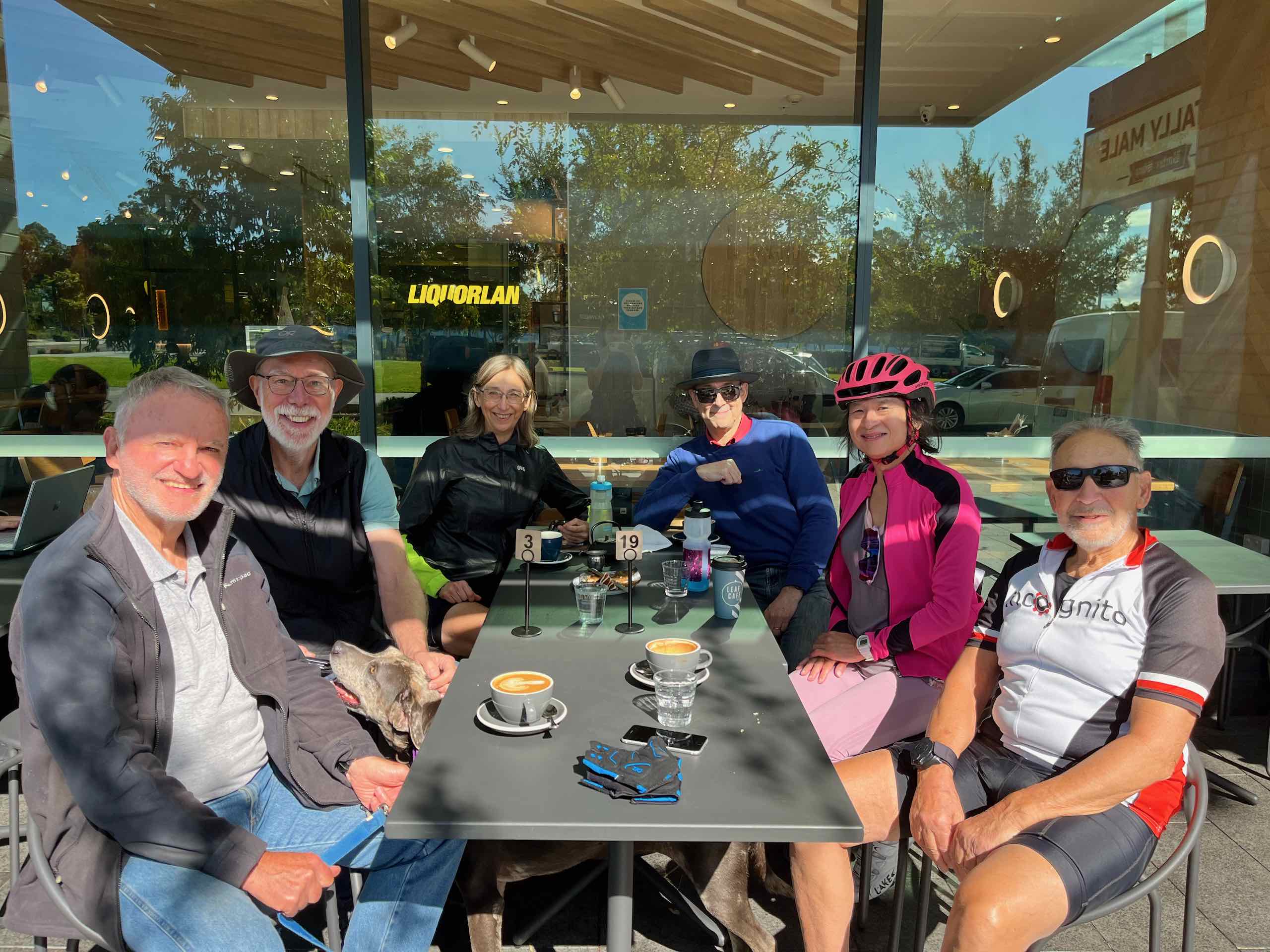 Post cycling morning tea at Leaf Cafe featured image